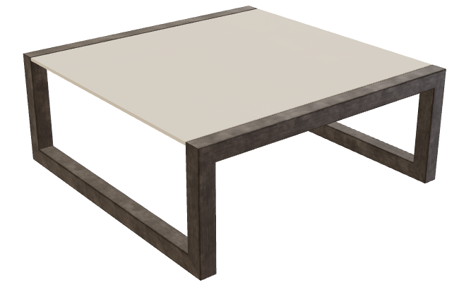 Royal Botania Ninix Low Side Table 90 x 90