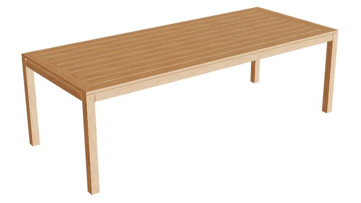 Royal Botania XQI Dining table 240 x 100 cm