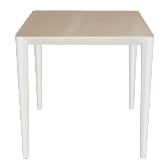 Royal Botania U-Nite Dining table 75 x 75 cm