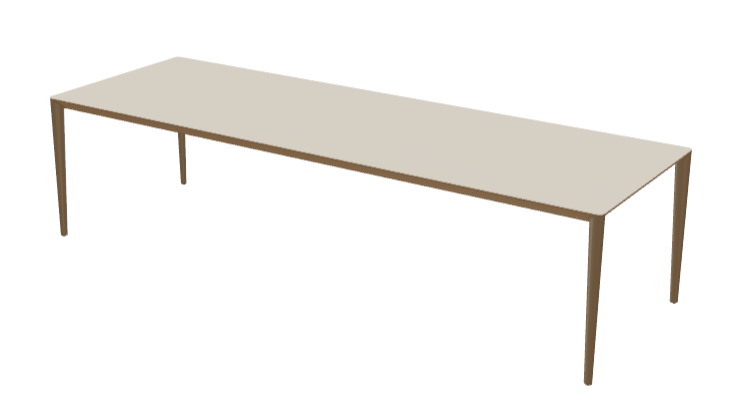 Royal Botania U-Nite Dining table 300 x 100 cm