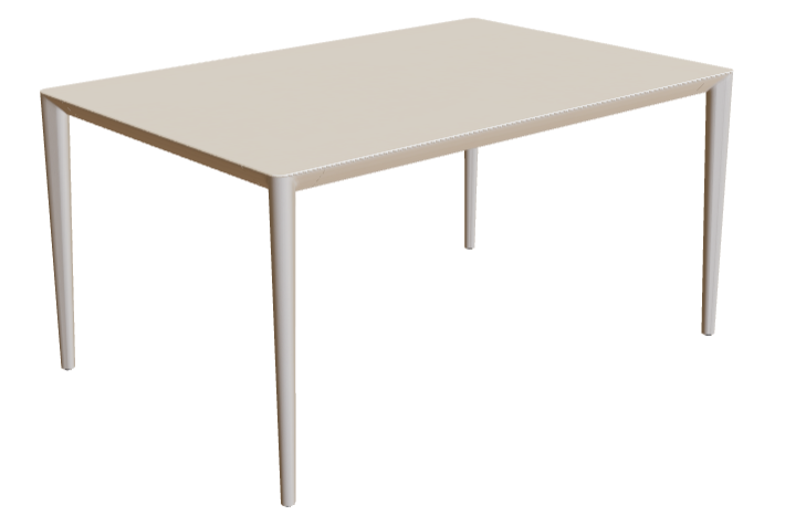 Royal Botania U-Nite Dining table 150 x 150 cm