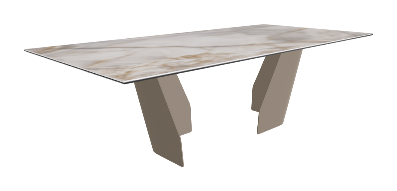 Cattelan Italia Senator Keramik Rectangular & Barrel Shaped Dining Table