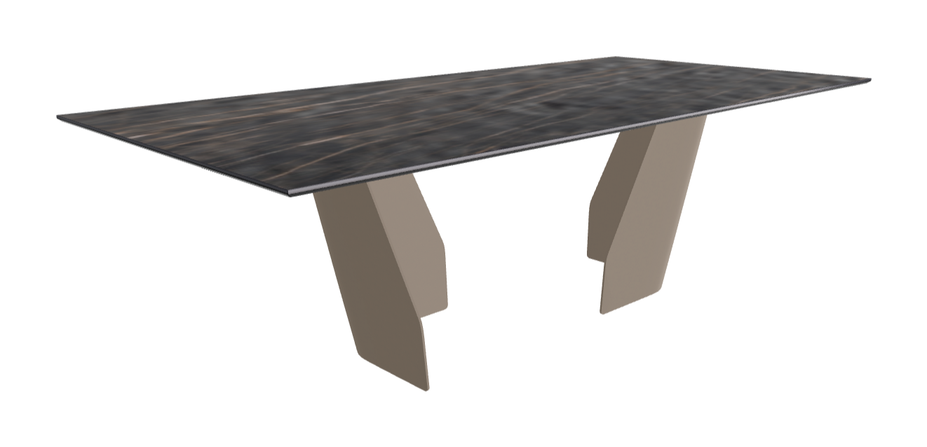 Cattelan Italia Senator Keramik Rectangular & Barrel Shaped Dining Table