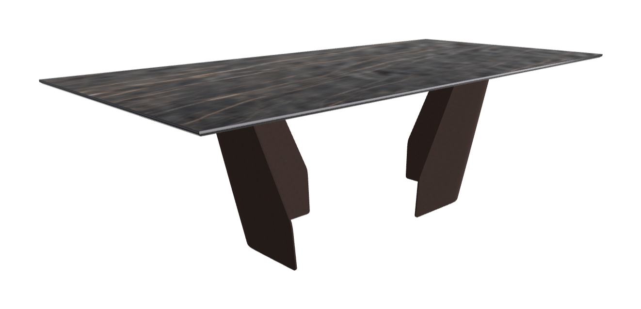 Cattelan Italia Senator Keramik Rectangular & Barrel Shaped Dining Table
