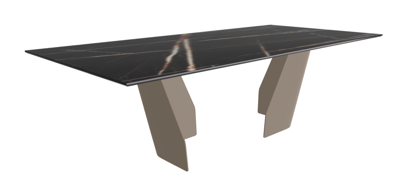 Cattelan Italia Senator Keramik Rectangular & Barrel Shaped Dining Table