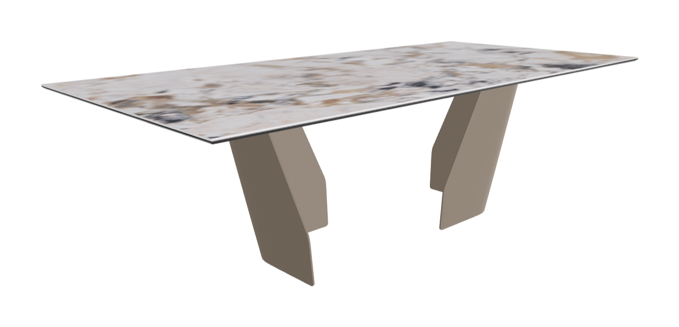 Cattelan Italia Senator Keramik Rectangular & Barrel Shaped Dining Table