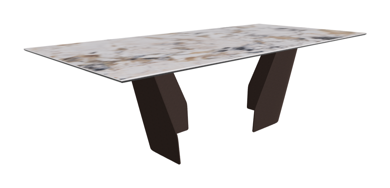 Cattelan Italia Senator Keramik Rectangular & Barrel Shaped Dining Table