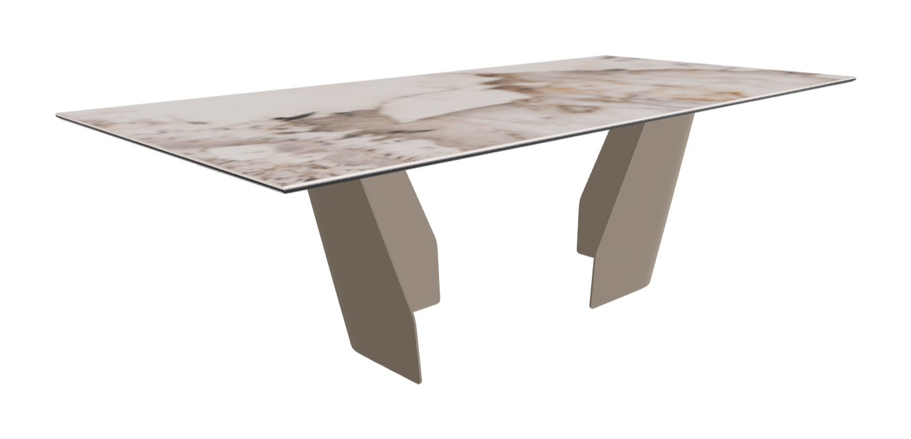 Cattelan Italia Senator Keramik Rectangular & Barrel Shaped Dining Table