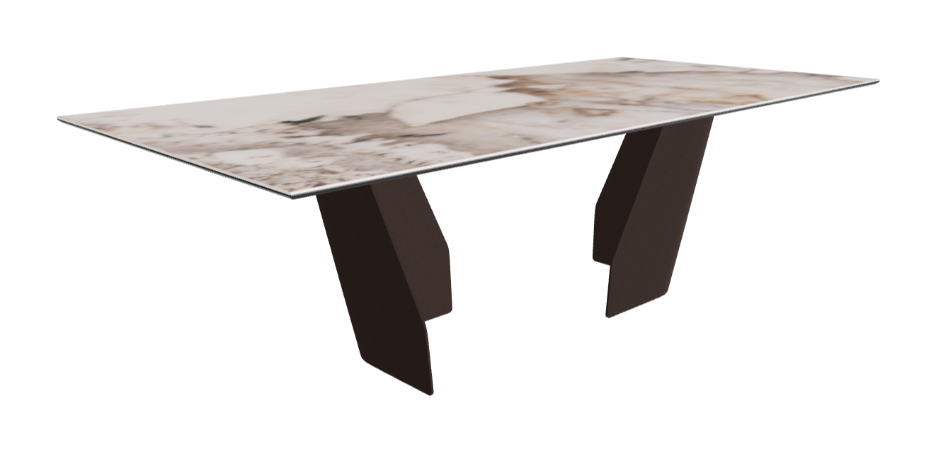 Cattelan Italia Senator Keramik Rectangular & Barrel Shaped Dining Table