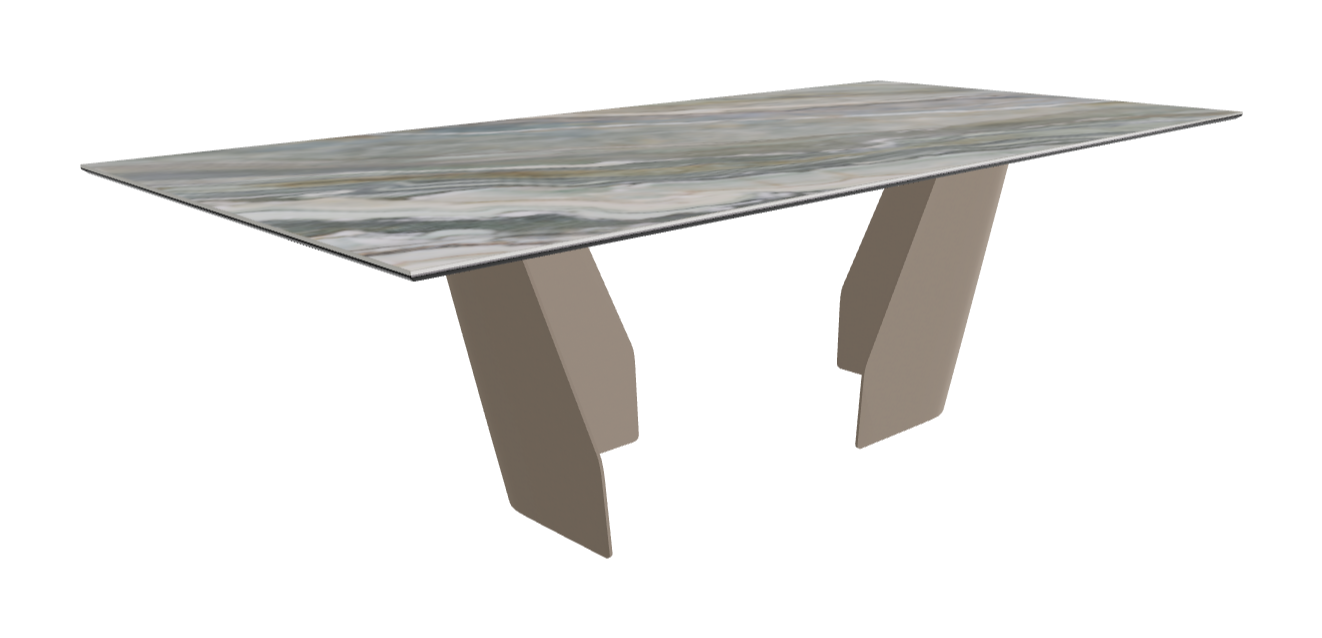 Cattelan Italia Senator Keramik Rectangular & Barrel Shaped Dining Table