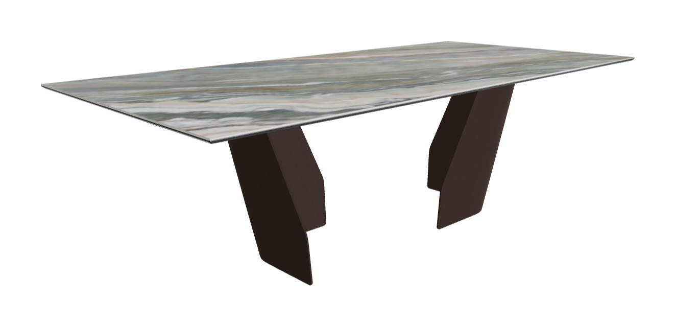 Cattelan Italia Senator Keramik Rectangular & Barrel Shaped Dining Table