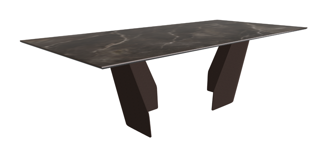 Cattelan Italia Senator Keramik Rectangular & Barrel Shaped Dining Table