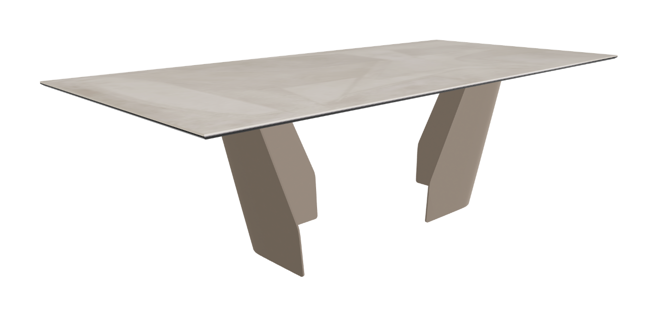 Cattelan Italia Senator Keramik Rectangular & Barrel Shaped Dining Table
