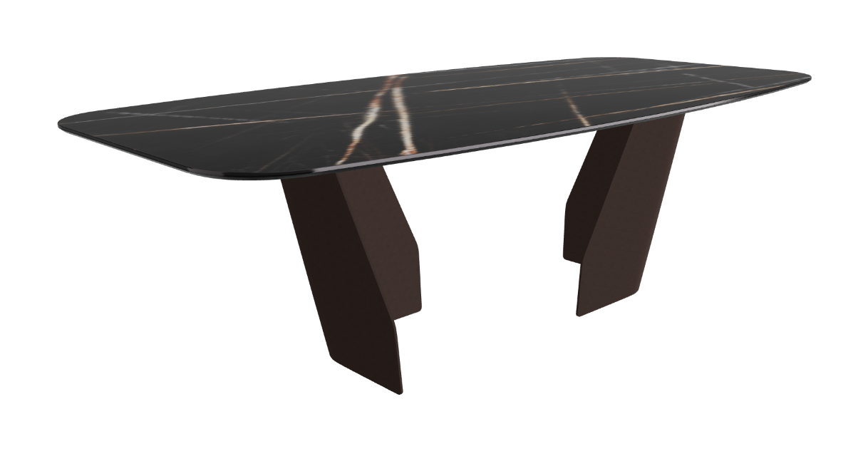 Cattelan Italia Senator Keramik Rectangular & Barrel Shaped Dining Table