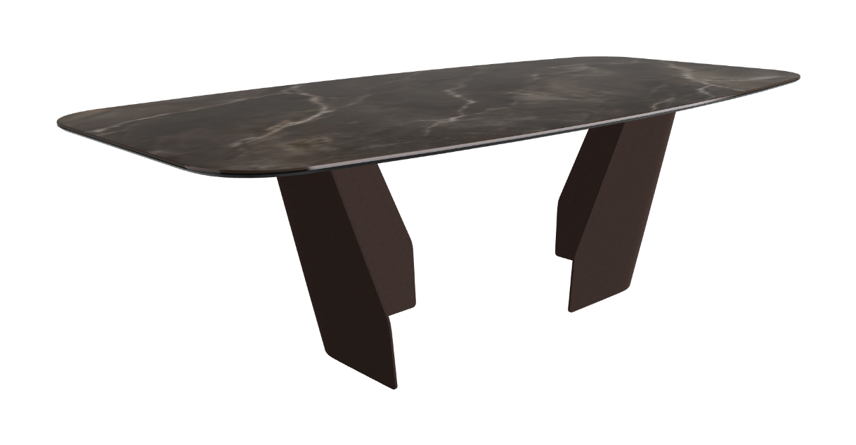 Cattelan Italia Senator Keramik Rectangular & Barrel Shaped Dining Table