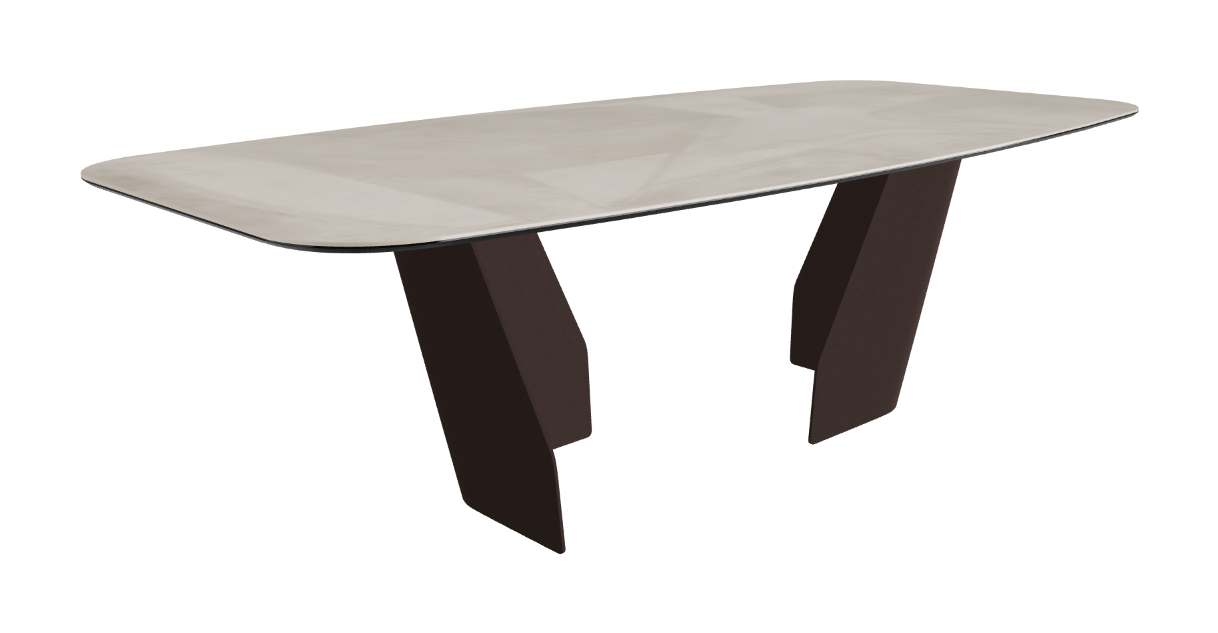 Cattelan Italia Senator Keramik Rectangular & Barrel Shaped Dining Table