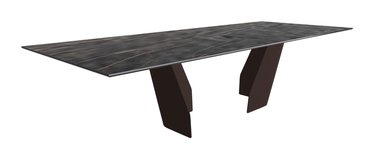 Cattelan Italia Senator Keramik Rectangular & Barrel Shaped Dining Table