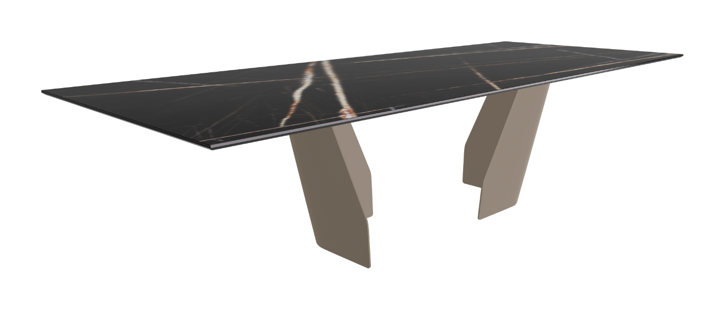 Cattelan Italia Senator Keramik Rectangular & Barrel Shaped Dining Table