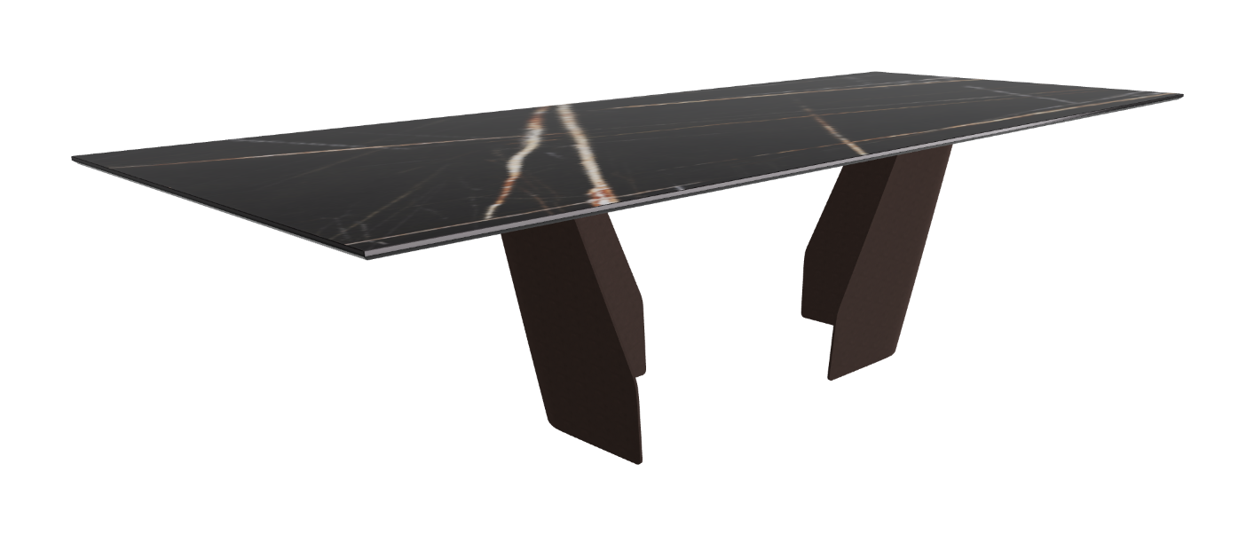 Cattelan Italia Senator Keramik Rectangular & Barrel Shaped Dining Table