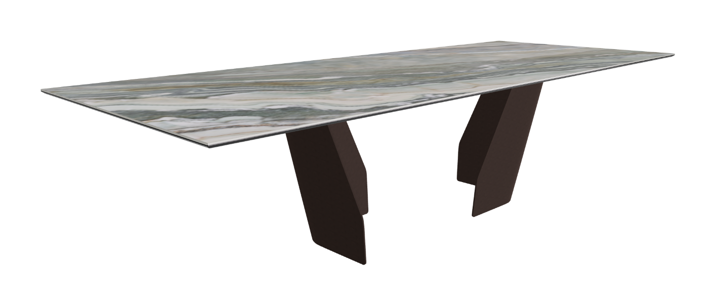 Cattelan Italia Senator Keramik Rectangular & Barrel Shaped Dining Table