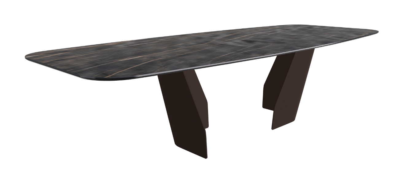 Cattelan Italia Senator Keramik Rectangular & Barrel Shaped Dining Table