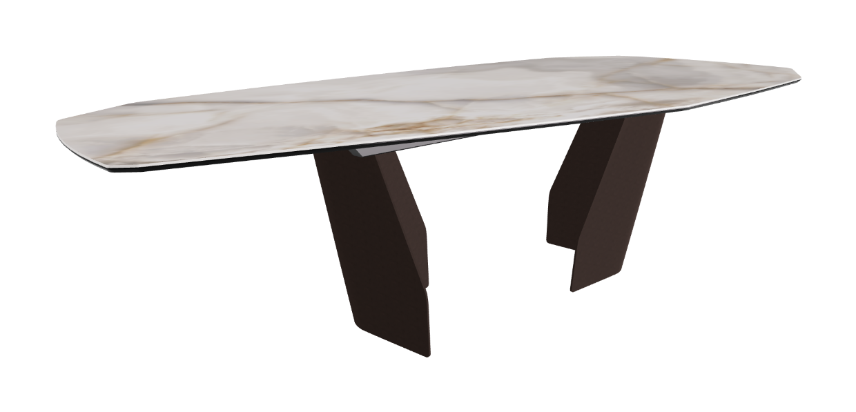 Cattelan Italia Senator Keramik Biscuit, Polygon, Boomerang & Oval Shaped Dining Table
