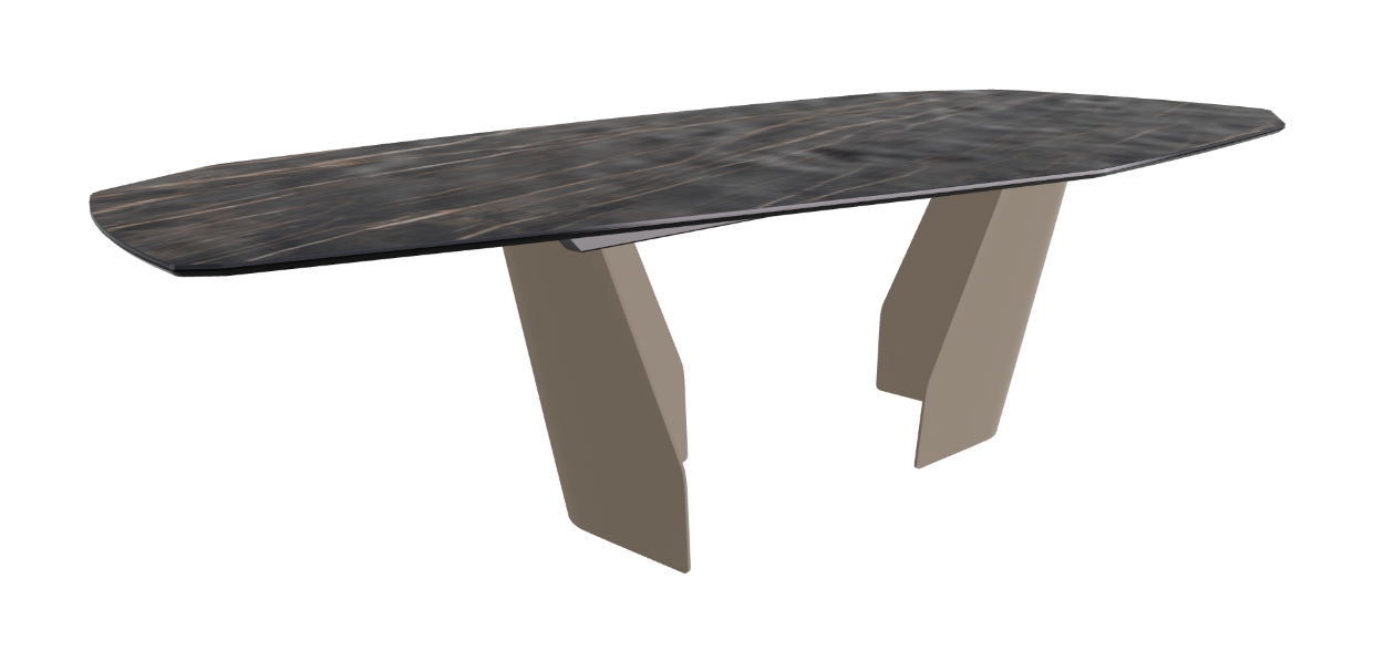 Cattelan Italia Senator Keramik Biscuit, Polygon, Boomerang & Oval Shaped Dining Table