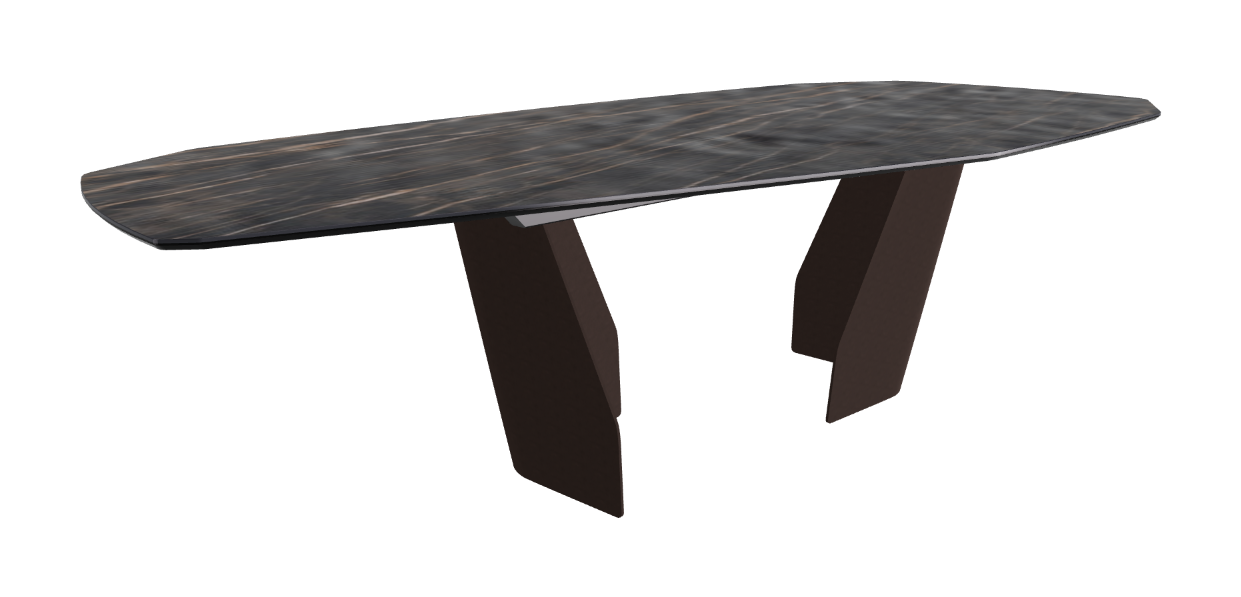 Cattelan Italia Senator Keramik Biscuit, Polygon, Boomerang & Oval Shaped Dining Table