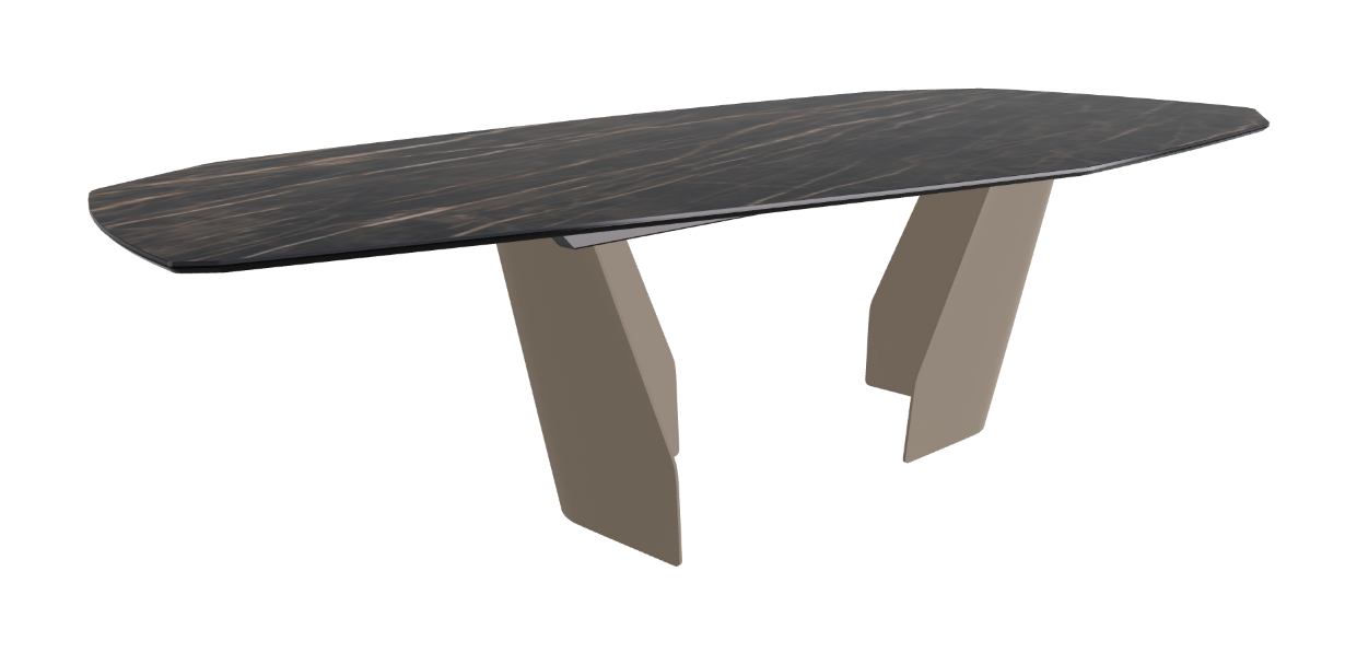 Cattelan Italia Senator Keramik Biscuit, Polygon, Boomerang & Oval Shaped Dining Table
