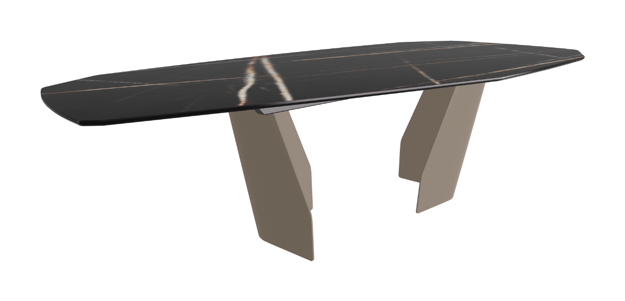 Cattelan Italia Senator Keramik Biscuit, Polygon, Boomerang & Oval Shaped Dining Table