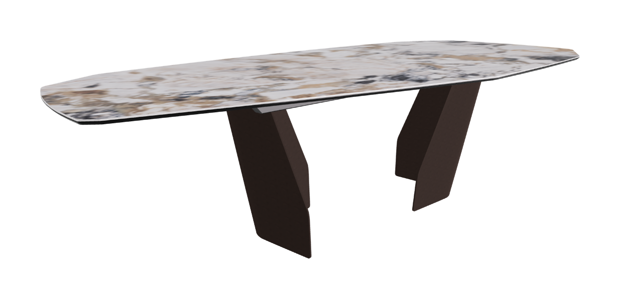 Cattelan Italia Senator Keramik Biscuit, Polygon, Boomerang & Oval Shaped Dining Table