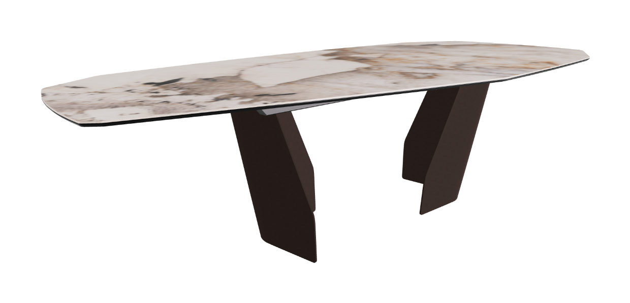 Cattelan Italia Senator Keramik Biscuit, Polygon, Boomerang & Oval Shaped Dining Table