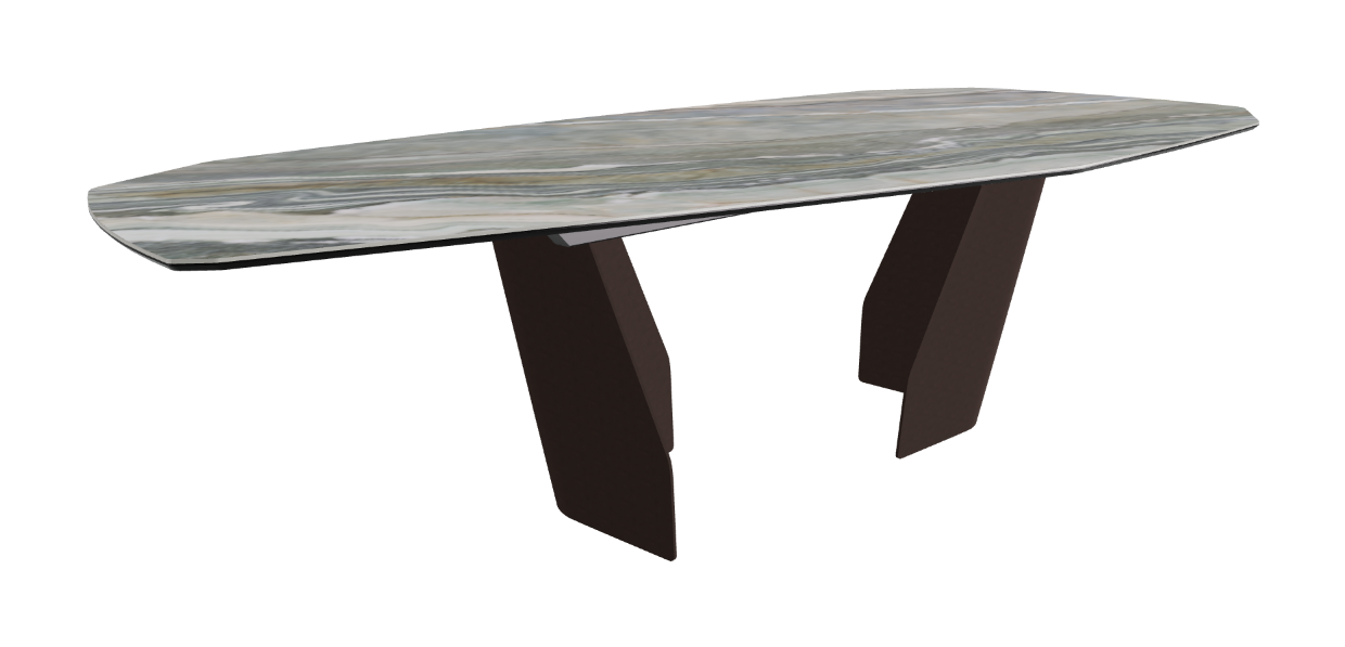 Cattelan Italia Senator Keramik Biscuit, Polygon, Boomerang & Oval Shaped Dining Table