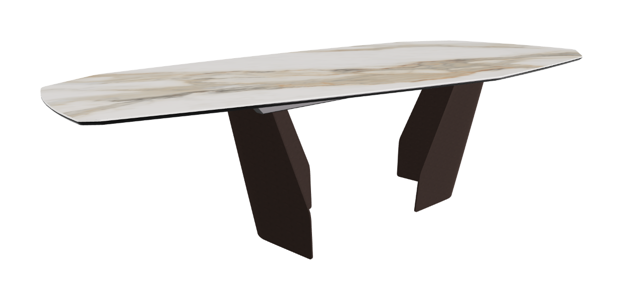 Cattelan Italia Senator Keramik Biscuit, Polygon, Boomerang & Oval Shaped Dining Table