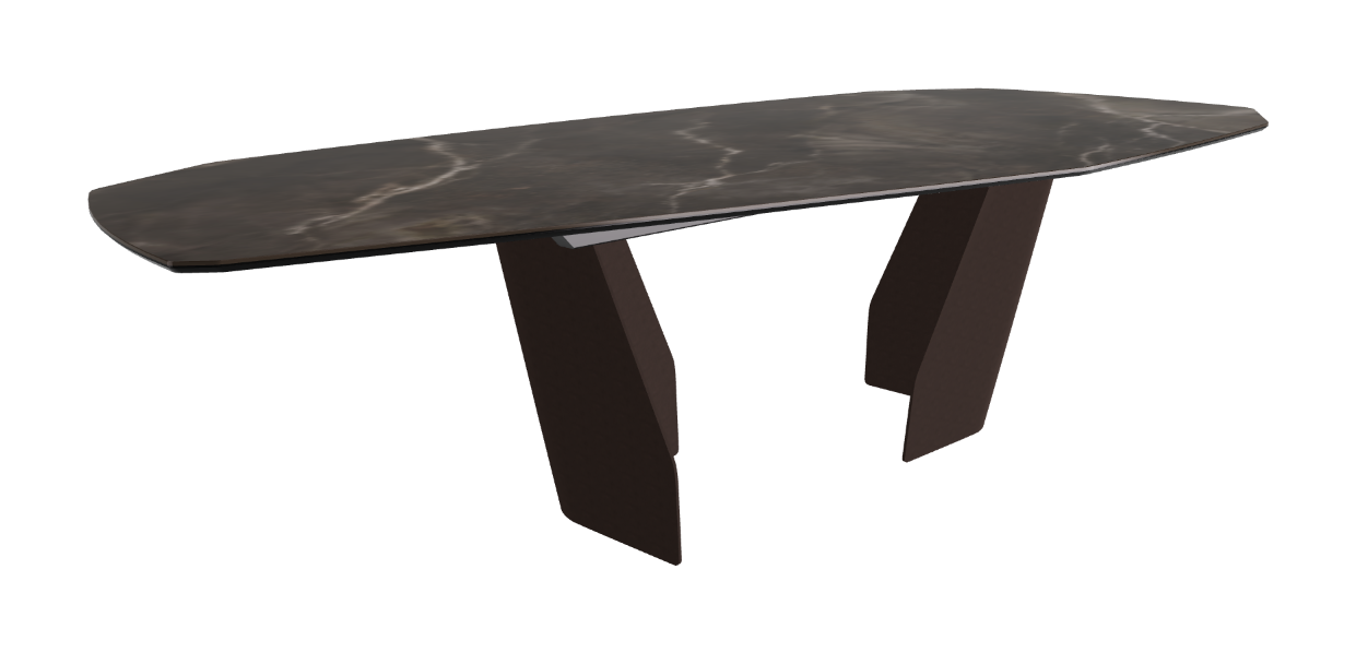 Cattelan Italia Senator Keramik Biscuit, Polygon, Boomerang & Oval Shaped Dining Table