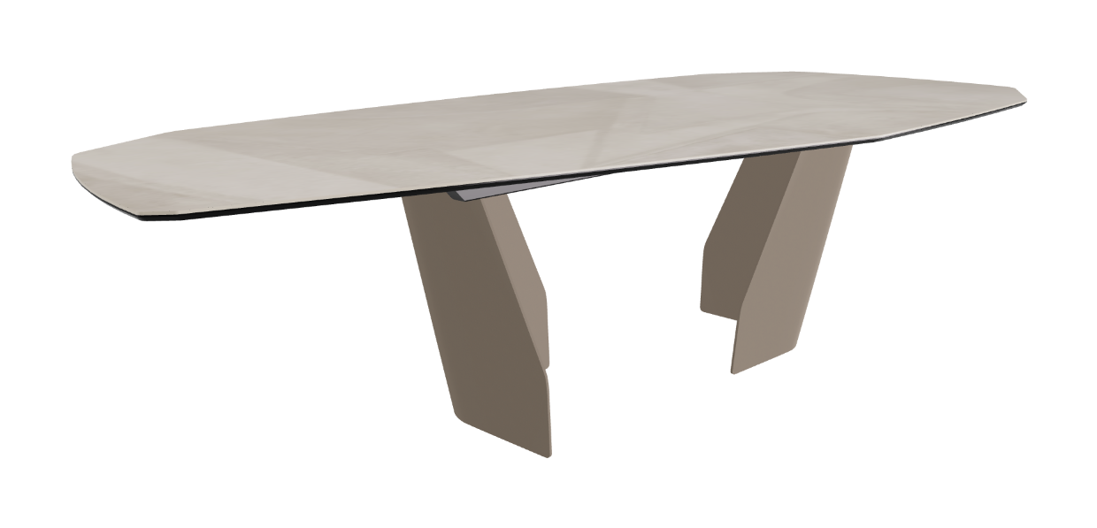 Cattelan Italia Senator Keramik Biscuit, Polygon, Boomerang & Oval Shaped Dining Table