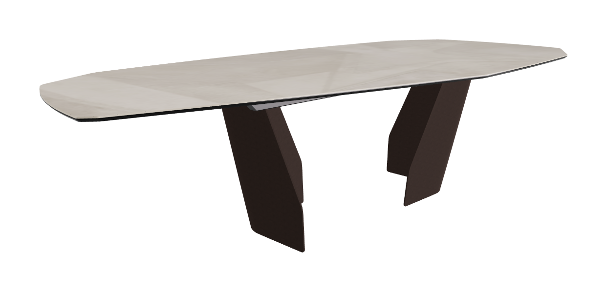 Cattelan Italia Senator Keramik Biscuit, Polygon, Boomerang & Oval Shaped Dining Table