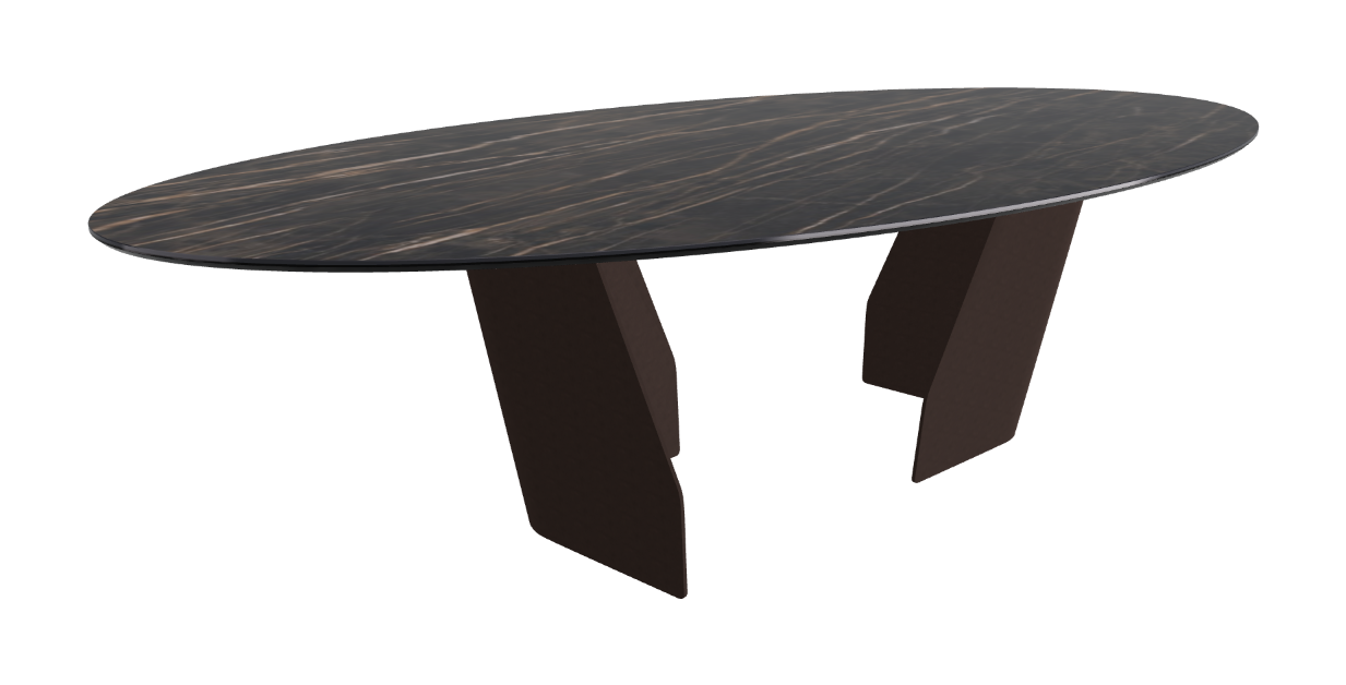 Cattelan Italia Senator Keramik Biscuit, Polygon, Boomerang & Oval Shaped Dining Table