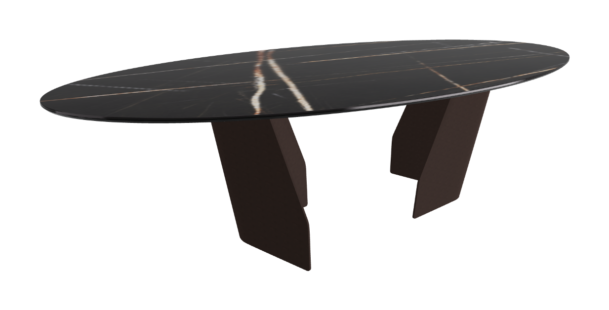 Cattelan Italia Senator Keramik Biscuit, Polygon, Boomerang & Oval Shaped Dining Table