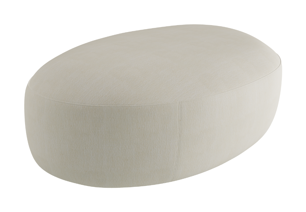 Sierra Pouf - 120 x 80 cm_Category B Fabrics_B136-T10