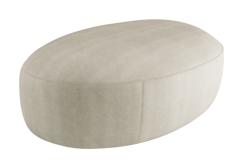 Sierra Pouf - 120 x 80 cm_Category B Fabrics_B157-T10