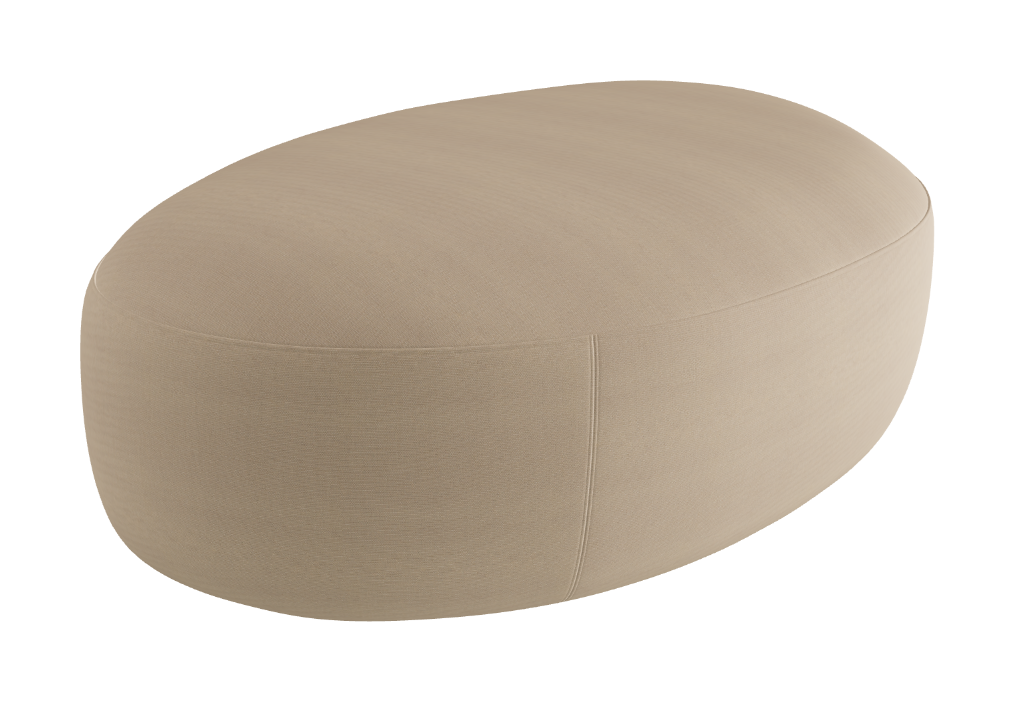 Sierra Pouf - 120 x 80 cm_Category B Fabrics_B059-T30