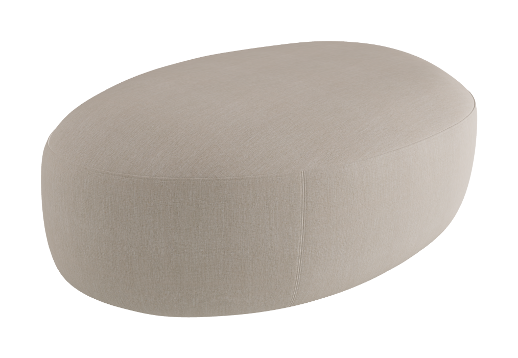 Sierra Pouf - 120 x 80 cm_Category B Fabrics_B137-T40