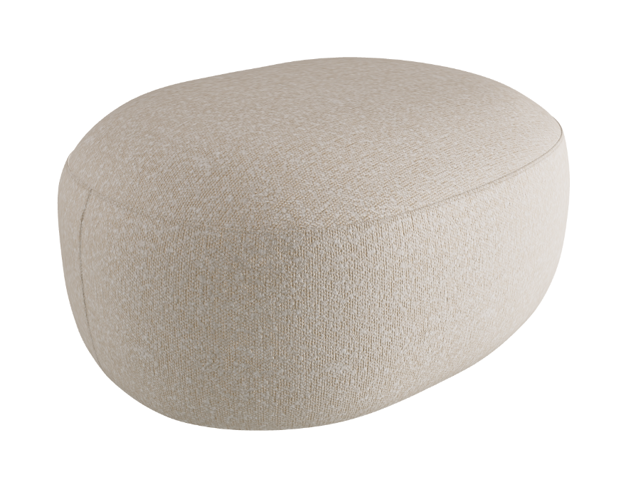 Sierra Pouf - 90 x 70 cm_Fabric_B241