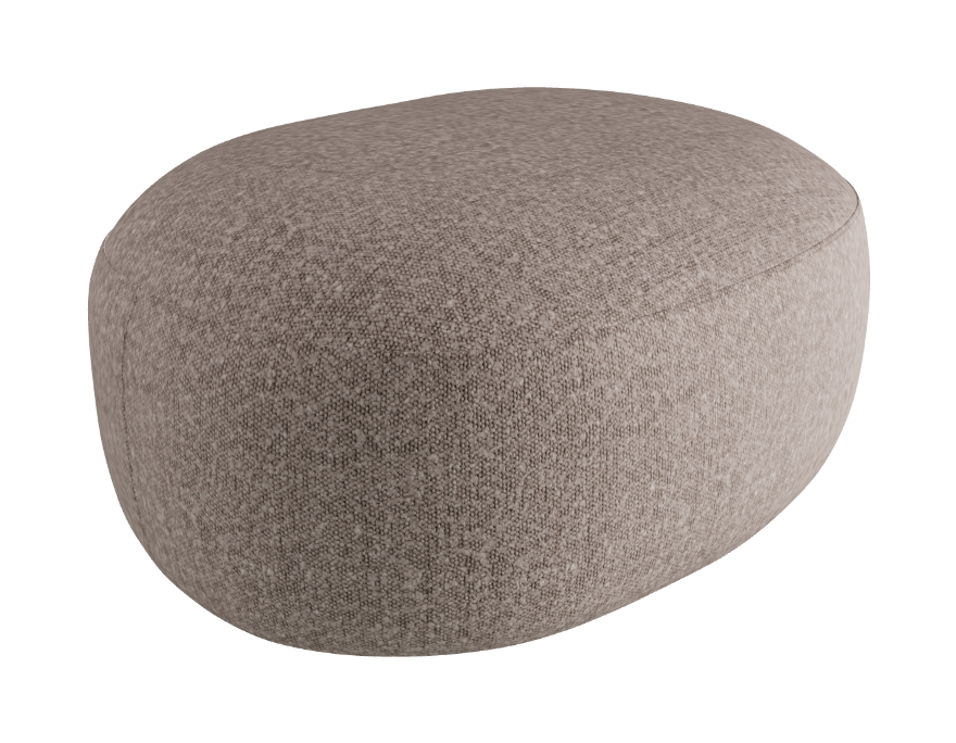 Sierra Pouf - 90 x 70 cm_Fabric_B242