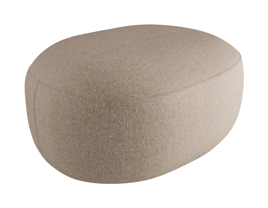 Sierra Pouf - 90 x 70 cm_Fabric_B732