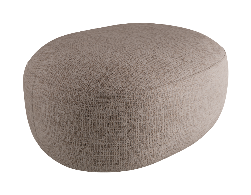 Sierra Pouf - 90 x 70 cm_Fabric_B811