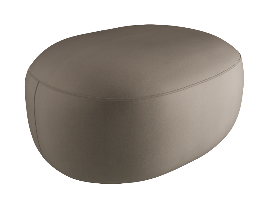 Sierra Pouf - 90 x 70 cm_Fabric_B924