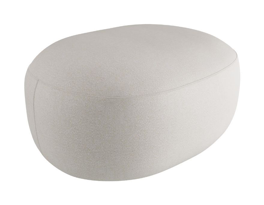 Sierra Pouf - 90 x 70 cm_Category B Fabrics_B117-T10