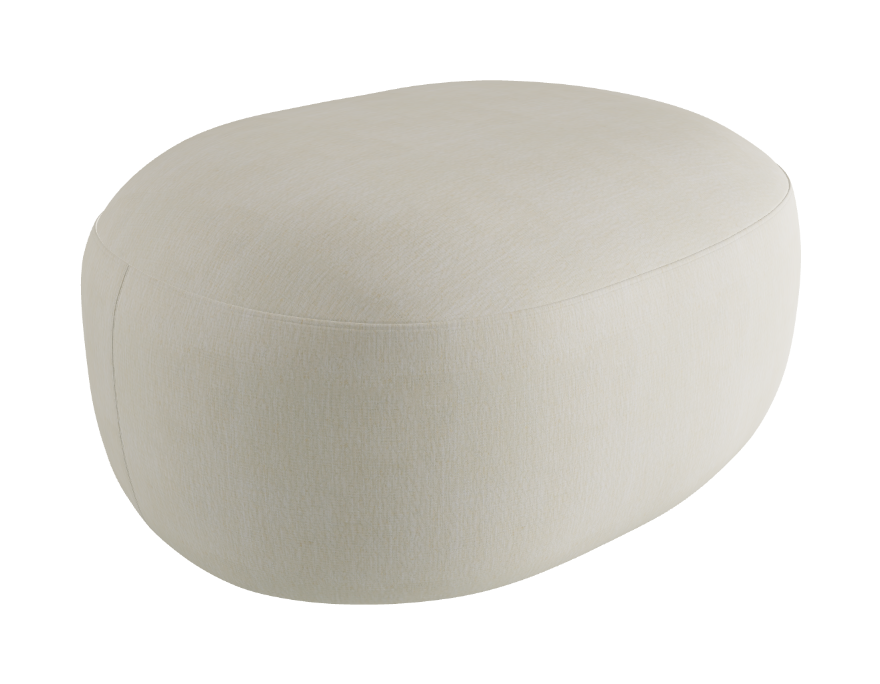Sierra Pouf - 90 x 70 cm_Category B Fabrics_B136-T10